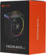 ID-COOLING FROZN A610 ARGB LGA20XX/1700/1200/115X/AM5/AM4 (10шт/кор, TDP 250W, PWM, черный, 6 тепл.трубок + медная база, ARGB FAN 120mm) RET