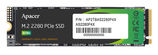 Apacer SSD AS2280P4X 256Gb M.2 2280 PCIe Gen3x4 AP256GAS2280P4X-1