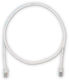 Panduit RJ45(m) - RJ45(m) Cat. 5e U/UTP PVC 7м белый