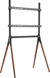 черный/ орех 49"-70" макс.40кг напольный Cactus CS-ST1247BKWN