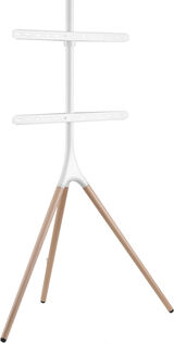 белый/ береза 45"-65" макс.32кг напольный Cactus CS-ST1246WTBCH