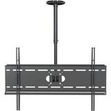 черный 37"-70" макс.81.6кг потолочный поворот и наклон Cactus CS-CP04-R