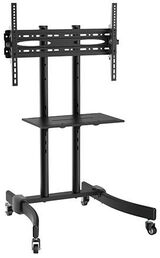 черный 37"-70" макс.50кг напольный мобильный Cactus CS-ST1030BK