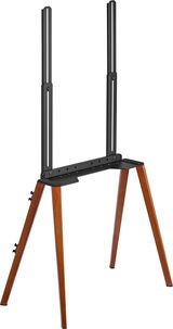 черный/ орех 43"-65" макс.40кг напольный Cactus CS-ST3644BKWN