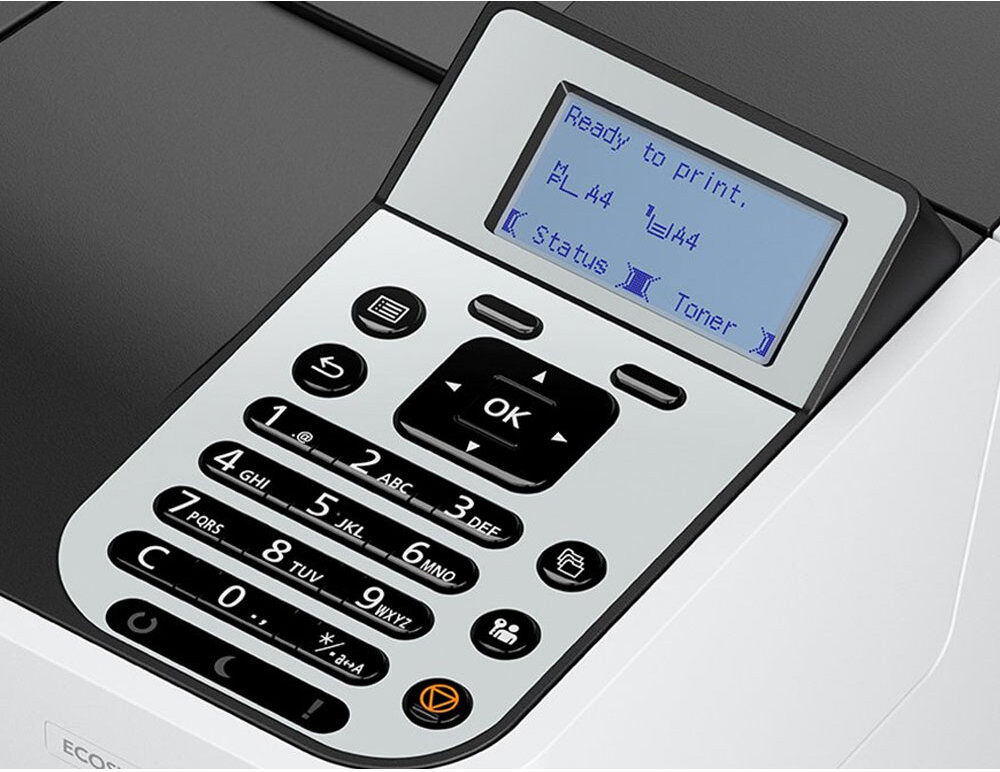 Лазерный принтер Kyocera PA6000x (А4, 1200dpi, 512Mb, 60 ppm, 500 + 100 л., дуплекс, USB 2.0, Gigabit Ethernet, тонер на 11K)