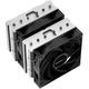 DEEPCOOL AG620 LGA20XX/1700/1200/115X/AM5/AM4 (9шт/кор, TDP 260W, PWM, DUAL Fan 120mm, 6 тепл. Трубок) RET