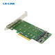 ShenzhenLianrui Electronic Co., LTD
LR-Link PCIe x8 to 2-Port M.2 NVMe Adapter