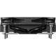 ID-COOLING IS-28i BLACK LGA1851/1700/1200/115X низкопрофильный высота 28mm (48шт/кор, TDP 65W, PWM, 2 тепл.трубки, медная база, FAN 92mm) BOX