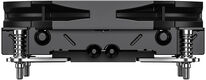 ID-COOLING IS-28i BLACK LGA1851/1700/1200/115X низкопрофильный высота 28mm (48шт/кор, TDP 65W, PWM, 2 тепл.трубки, медная база, FAN 92mm) BOX