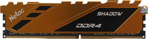 Netac Shadow 8GB DDR4-2666 C19 Yellow Memory module (DIMM) Netac Shadow 8GB DDR4-2666 C19 Yellow Memory module (DIMM)