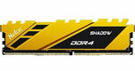 Netac Shadow 16GB DDR4-2666 C19 Yellow Memory module (DIMM) Netac Shadow 16GB DDR4-2666 C19 Yellow Memory module (DIMM)