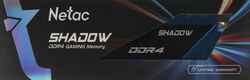 Netac Shadow 16GB DDR4-2666 C19 Blue Memory module (DIMM)