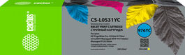 Cactus CS-L0S31YC 976YC желтый (245мл) для HP PageWide P55250dw/ P57750dw MFP Managed Cactus CS-L0S31YC 976YC желтый (245мл) для HP PageWide P55250dw/ P57750dw MFP Managed