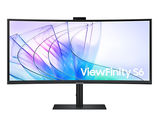 Samsung 34" ViewFinity S6 S34C650VAI Curved (IPS 21:9 3440x1440 5ms 350cd 178/ 178/ 100Hz 1, 07 млрд DP; HDMI; USB-C (90 Вт) USB3.0x2 Spk 2x5W HAS Tilt Swiv VESA Black LS34C650VAIXCI