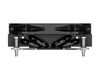 ID-COOLING IS-30i BLACK LGA1700/1200/115X низкопрофильный высота 30mm (36шт/кор, TDP 100W, PWM, 4 тепл.трубки прямого контакта, FAN 92mm) BOX