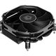 ID-COOLING IS-30i BLACK LGA1700/1200/115X низкопрофильный высота 30mm (36шт/кор, TDP 100W, PWM, 4 тепл.трубки прямого контакта, FAN 92mm) BOX