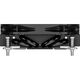 ID-COOLING IS-30i BLACK LGA1700/1200/115X низкопрофильный высота 30mm (36шт/кор, TDP 100W, PWM, 4 тепл.трубки прямого контакта, FAN 92mm) BOX
