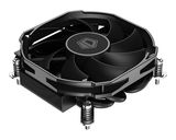 LGA1700/ 1200/ 115X низкопрофильный высота 30mm BOX ID-COOLING IS-30i BLACK (36шт/ кор, TDP 100W, PWM, 4 тепл.трубки прямого контакта, FAN 92mm)