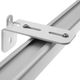Карниз регулируемой длины Aqara Embedded Retractable Curtain Track silver (2.1-3.6м) для мотора CD-M01D