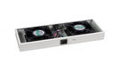 Cabeus TRAY-FAN2 Модуль вентиляторный с 2-я вентиляторами для установки в настенные шкафы серии SH-05F