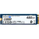 Kingston Enterprise SSD 480GB DC2000B M.2 2280 NVMe Gen4x4 R7000/W800MB/s 3D TLC MTBF 2М 530 000/32 000 IOPS 350,4TBW (Data Center) 3 years