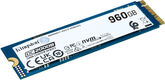 Kingston Enterprise SSD 960GB DC2000B M.2 2280 NVMe Gen4x4 R7000/W1300MB/s 3D TLC MTBF 2М 540 000/47 000 IOPS 700,8TBW (Data Center) 3 years