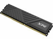 ADATA DDR4 DIMM 8GB 3200MHz 1*8GB 16-20-20 BLACK SINGLE TRAY ADATA DDR4 DIMM 8GB 3200MHz 1*8GB 16-20-20 BLACK SINGLE TRAY