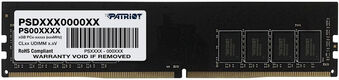 Patriot SL DDR4 DIMM 8GB 2666MHz CL19 1*8GB 19-19-19-43 Patriot SL DDR4 DIMM 8GB 2666MHz CL19 1*8GB 19-19-19-43