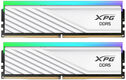 ADATA DDR5 DIMM 32GB 6400MHz 2*16GB 32-39-39 WHITE DUAL TRAY RGB