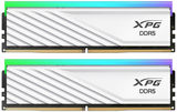 ADATA DDR5 DIMM 32GB 6400MHz 2*16GB 32-39-39 WHITE DUAL TRAY RGB AX5U6400C3216G-DTLABRWH