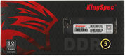 KingSpec DDR5 DIMM 16GB 4800MHz CL40 1x16GB 1.1V 288-pin KingSpec DDR5 DIMM 16GB 4800MHz CL40 1x16GB 1.1V 288-pin