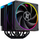 ID-COOLING FROZN A620 ARGB LGA1700/1200/115X/AM5/AM4 (6шт/кор, TDP 270W, PWM, черный, 6 тепл.трубок + медная база, DUAL ARGB FAN 120mm) RET