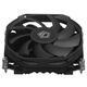 ID-COOLING IS-30A BLACK AMD AM5/AM4 низкопрофильный высота 30mm (36шт/кор, TDP 100W, PWM, 4 тепл.трубки прямого контакта, FAN 92mm) BOX