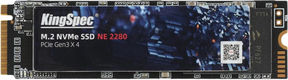 KingSpec SSD 256GB M.2 2280 PCIe 3.0 x4 NVMe R2200/W1300MB/s 3D TLC MTBF 1M 96200/76400 IOPS 174TBW