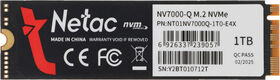 Netac SSD NV7000-Q 1TB PCIe 4 x4 M.2 2280 NVMe 3D NAND Netac SSD NV7000-Q 1TB PCIe 4 x4 M.2 2280 NVMe 3D NAND