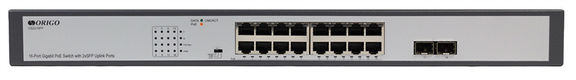 ORIGO Неуправляемый PoE-коммутатор OS2218FP/200W/A1A ORIGO Неуправляемый PoE-коммутатор OS2218FP/200W/A1A