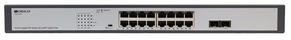 ORIGO Неуправляемый PoE-коммутатор OS2218FP/200W/A1A ORIGO Неуправляемый PoE-коммутатор OS2218FP/200W/A1A