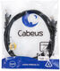 Cabeus PC-UTP-RJ45-Cat.5e-2m-BK Патч-корд U/UTP
