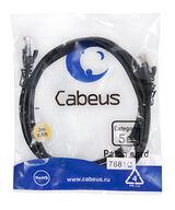Патч-корд U/ UTP Cabeus PC-UTP-RJ45-Cat.5e-2m-BK