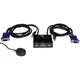 ORIGO 2-портовый KVM-переключатель с портами VGA и USB ORIGO 2-портовый KVM-переключатель с портами VGA и USB