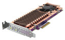 QNAP QM2-2P-344A 2xM.2 22110\2280 PCIe (Gen3 x4) NVMe SSD QNAP QM2-2P-344A 2xM.2 22110\2280 PCIe (Gen3 x4) NVMe SSD