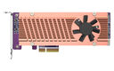 QNAP QM2-2P-344A 2xM.2 22110\2280 PCIe (Gen3 x4) NVMe SSD QNAP QM2-2P-344A 2xM.2 22110\2280 PCIe (Gen3 x4) NVMe SSD