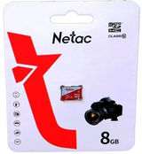 Netac P500 ECO 8GB MicroSDHC C10 up to 20MB/ s NT02P500ECO-008G-S