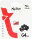 Netac P500 ECO 64GB MicroSDXC U1/C10 up to 80MB/s Netac P500 ECO 64GB MicroSDXC U1/C10 up to 80MB/s