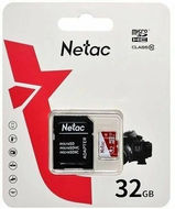 Netac P500 ECO 32GB MicroSDHC C10 up to 80MB/ s NT02P500ECO-032G-R