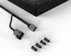 ID-COOLING AS-140-K 140x140x25мм (60шт./кор, PWM, резиновые углы, черный, 300-1800об/мин, супертихий) BOX