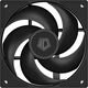 ID-COOLING AS-140-K 140x140x25мм (60шт./кор, PWM, резиновые углы, черный, 300-1800об/мин, супертихий) BOX