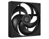 140x140x25мм BOX ID-COOLING AS-140-K (60шт./ кор, PWM, резиновые углы, черный, 300-1800об/ мин, супертихий)