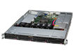 Supermicro Superserver 1U 511E-WR noCPU(1) 4th/5th Gen(MCC Carrier)/ 300W TDP/no DIMM(8)/ 4xSAS/SATA(3x3,5