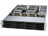 Серверная платформа Supermicro SuperServer 2U 621C-TN12R noCPU(2) 4th/ 5th Gen(MCC Carrier) / TDP 350W/ no DIMM(16)/ 12x3, 5"/ 2, 5"/ 2x10Gb SFP+/ 2x1200W/ SFT-DCMS-Single / 4th Config SYS-621C-TN12R_empty